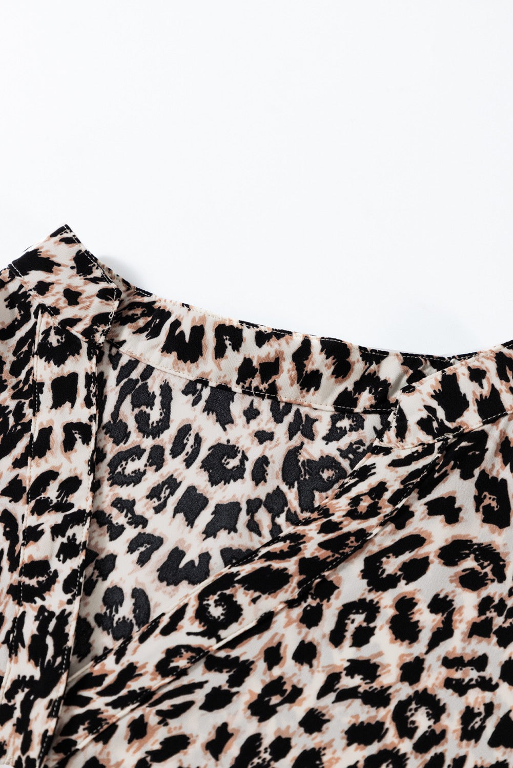 Leopard Maxi Dress Long Sleeve