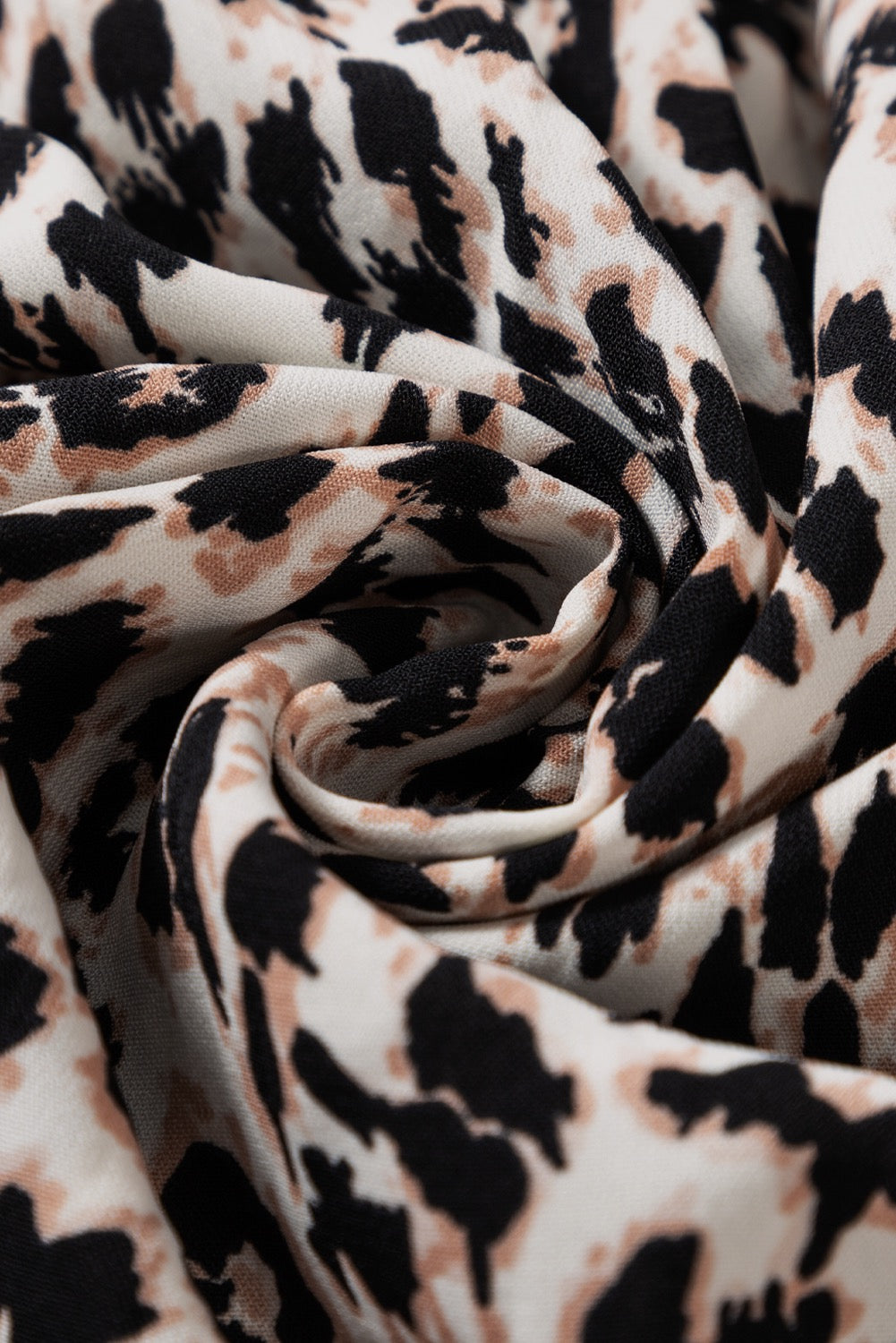 Leopard Maxi Dress Long Sleeve