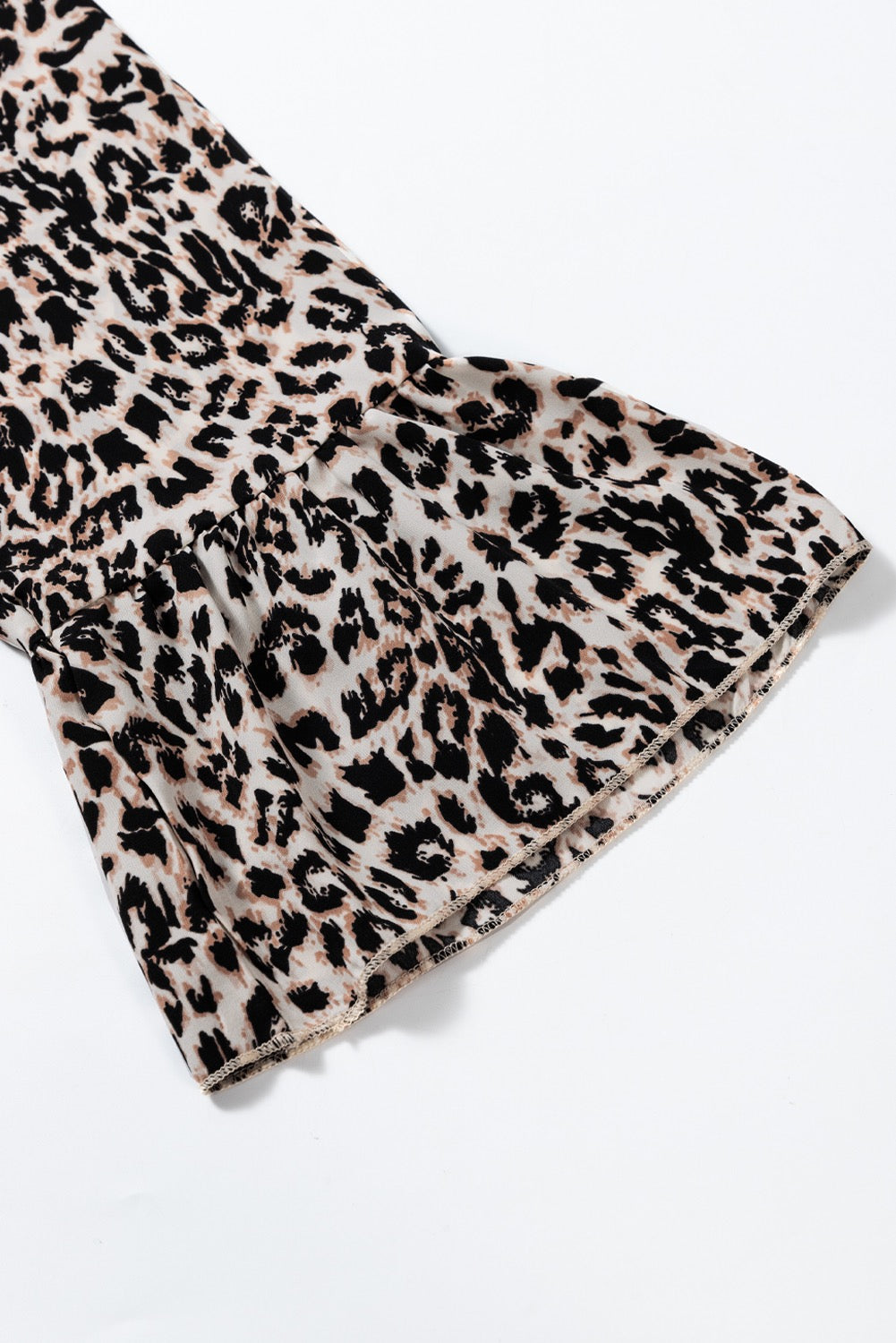 Leopard Maxi Dress Long Sleeve