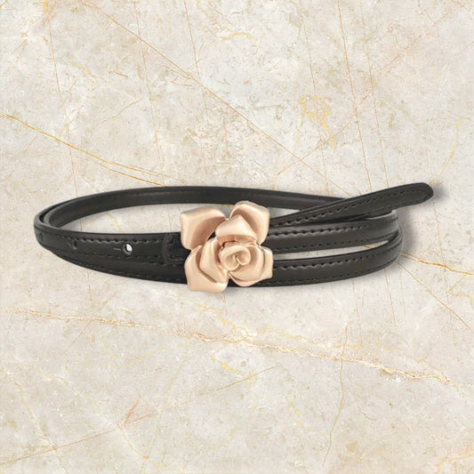 Rose Belt - Black